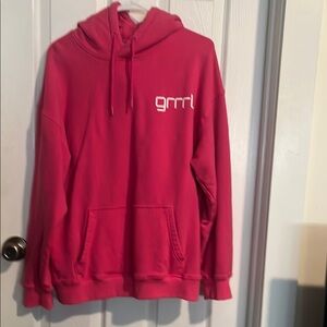 Grrrl Pink Hoodie